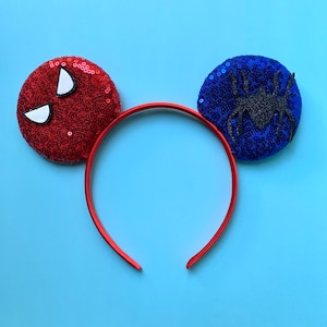 Sequin Spiderman Ears - Etsy display picture 1