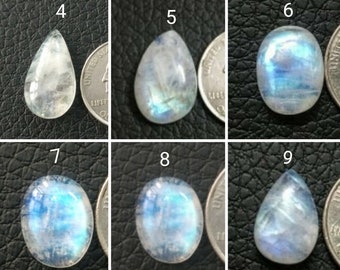 Loose Moonstone Rainbow cabochon, Wire Wrap Stone, Pendant Cabochon/Semi Precious Gemstone, Rainbow Moonstone Cabochon,gemstone cabochon