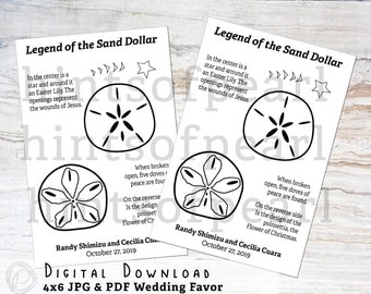Sand Dollar Legend - Etsy