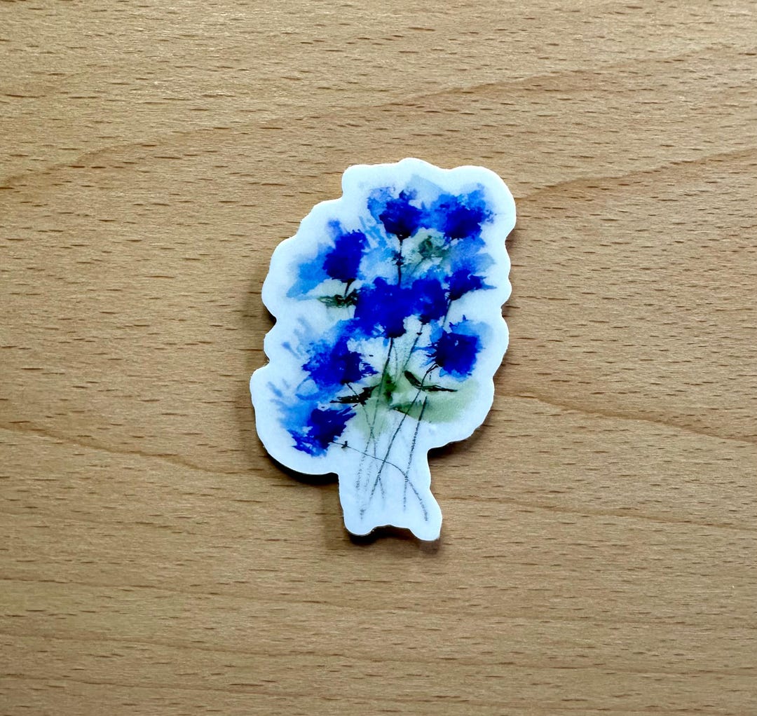 Kelly Floral Sticker - Etsy