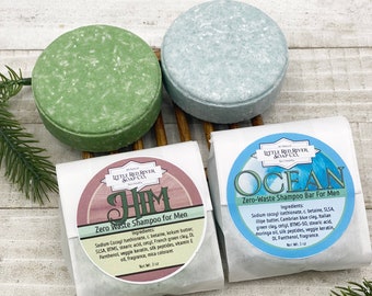 Solid Shampoo Bars for Men