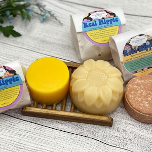 Real Hippie Shampoo or Conditioner Bars