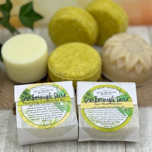 Scarborough Faire Nettle Rosemary & Thyme Shampoo or Conditioner Bars