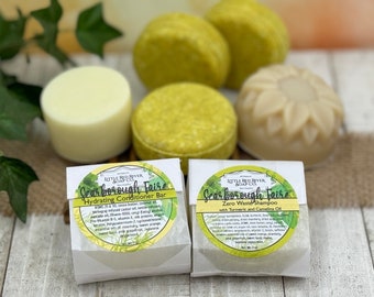 Scarborough Faire Nettle Rosemary & Thyme Shampoo or Conditioner Bars