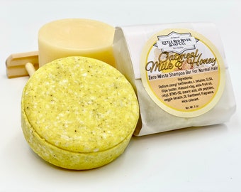 Oatmeal, Milk & Honey Solid Shampoo or Conditioner Bars