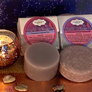 Night Whispers Solid Shampoo or Conditioner Bars