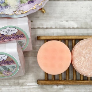 Paulina - Solid Shampoo or Conditioner Bars with Rose Oil
