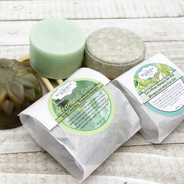 Cleanse & Grow or Grow It! Shampoo or Conditioner Bars