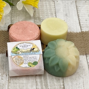 Fruity Vanilla Musk Natural Shampoo - Zero Waste Shampoo - Conditioner