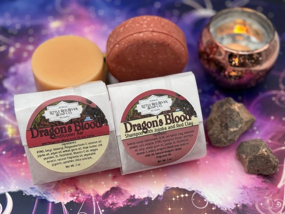 Natural Dragon's Blood Shampoo or Conditioner Bars