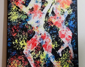 Dance Party Original Acrylic on canvas