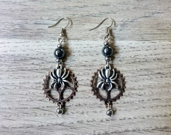 Steampunk earrings