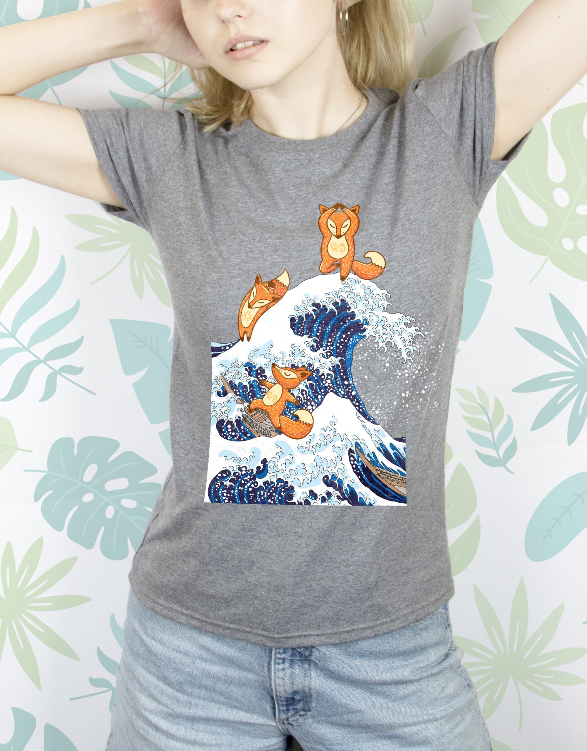 Discover Great Wave T-shirt