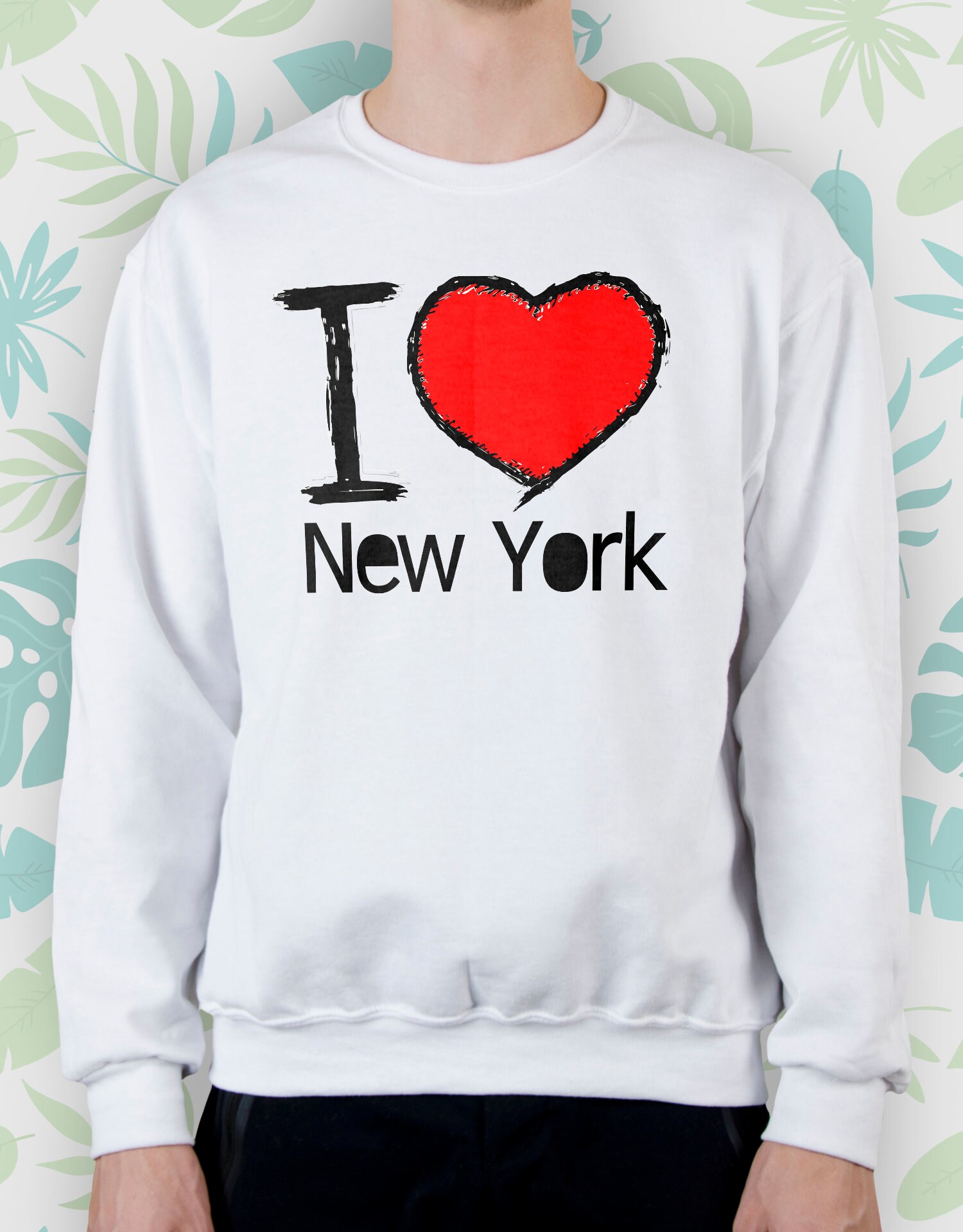 New York sweatshirt for Men Women Girl sweater Saying Cute Etsy