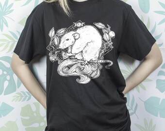 Shirt rat Tshirt with rat Tshirt youth Tshirt women Tshirt art Shirt for women Shirt girls Tshirt xxl Unisex shirt Tshirt xl Tshirt  EDS_321