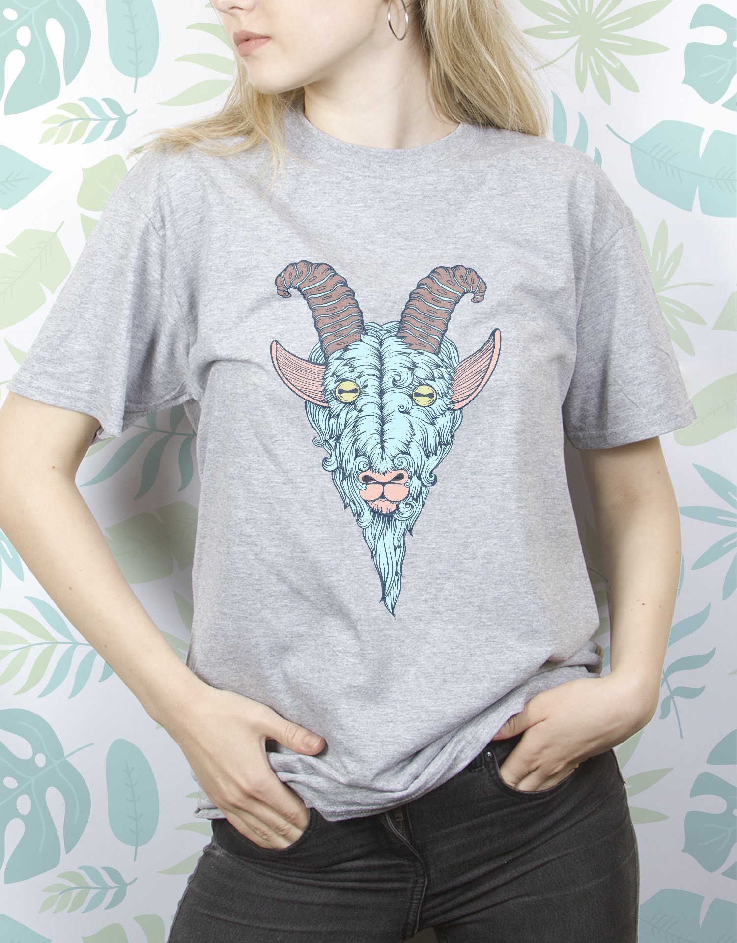 Goat shirt for Men Women Girls t shirt tshirt Animal Nature | Etsy