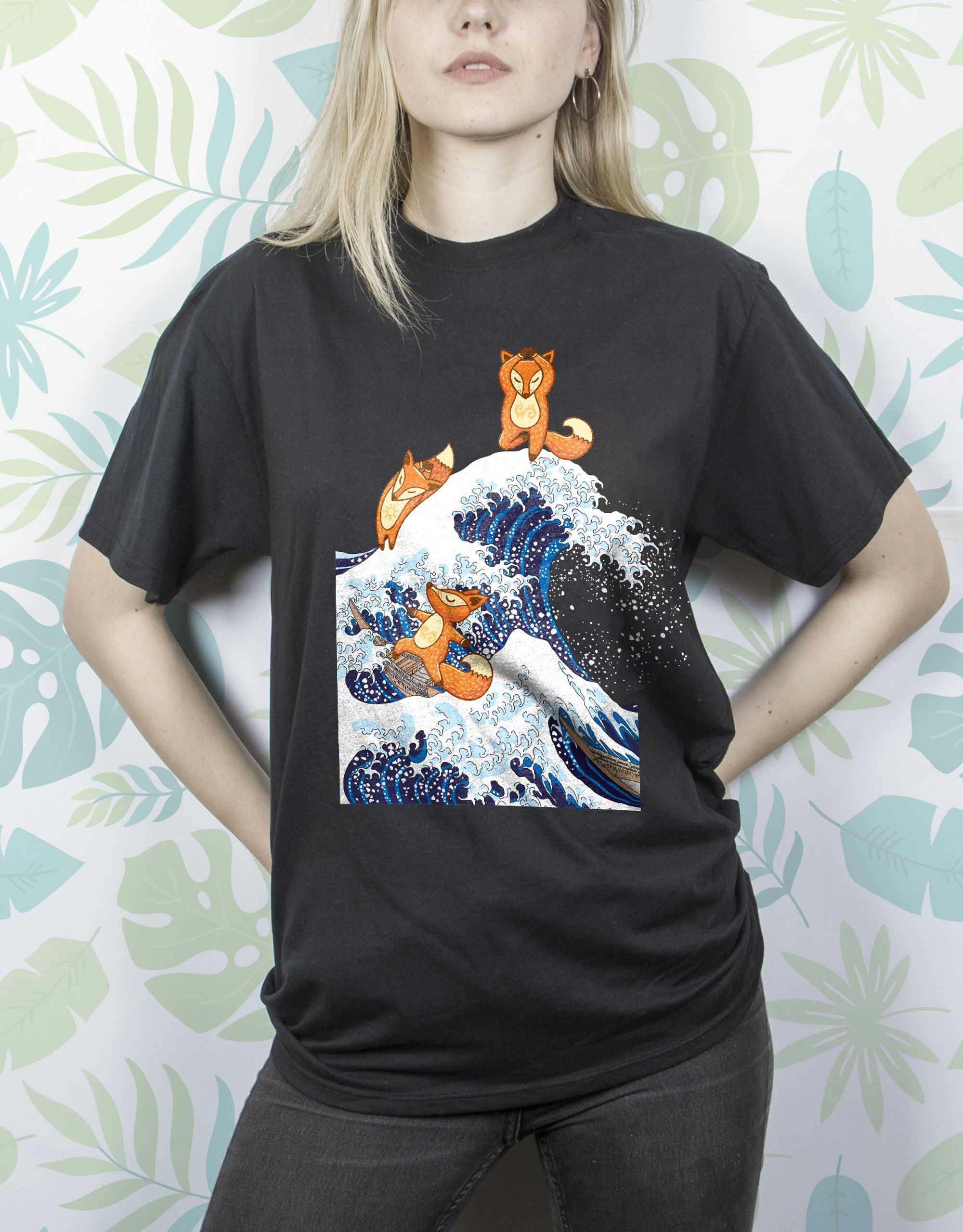 Discover Great Wave T-shirt