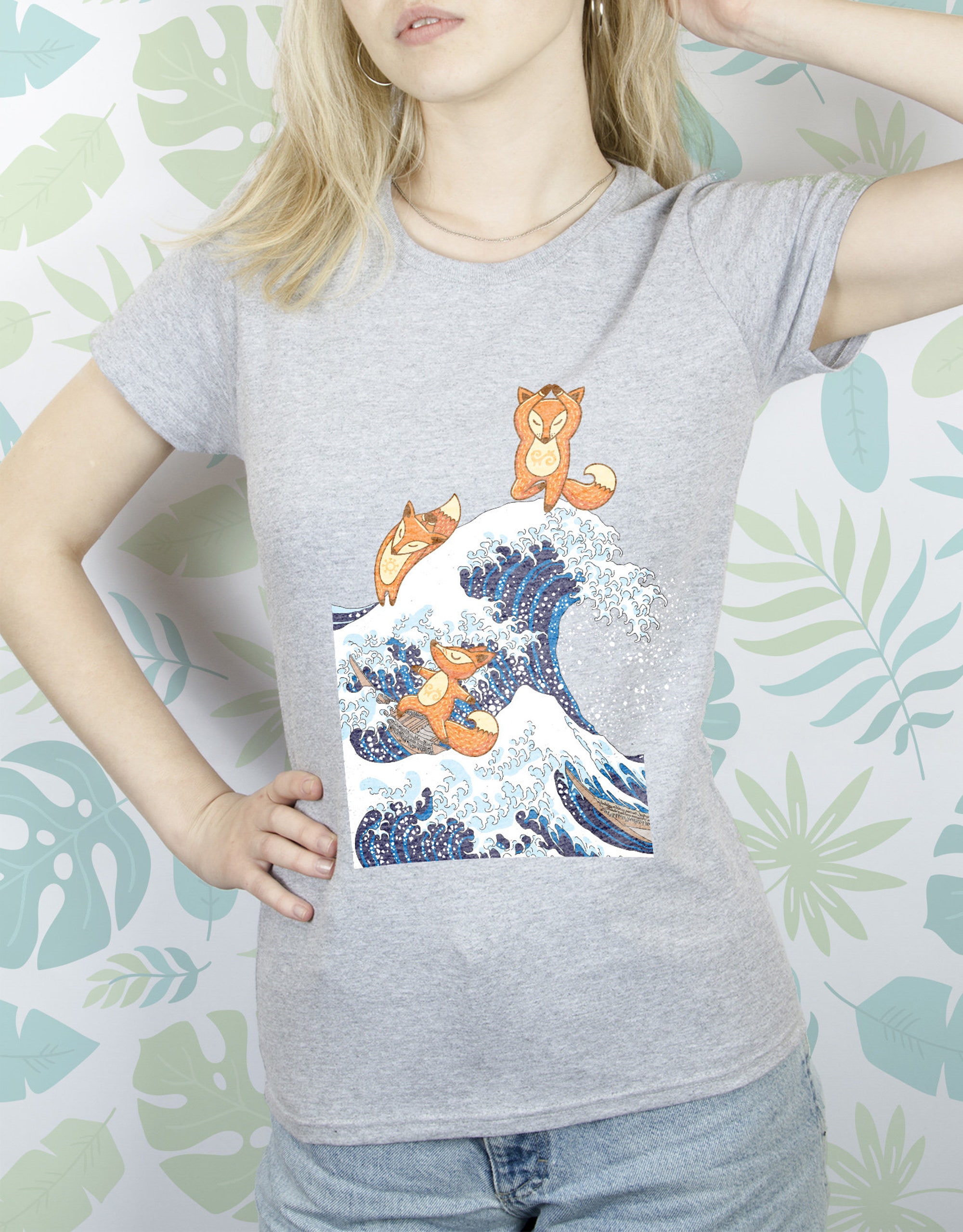 Discover Great Wave T-shirt