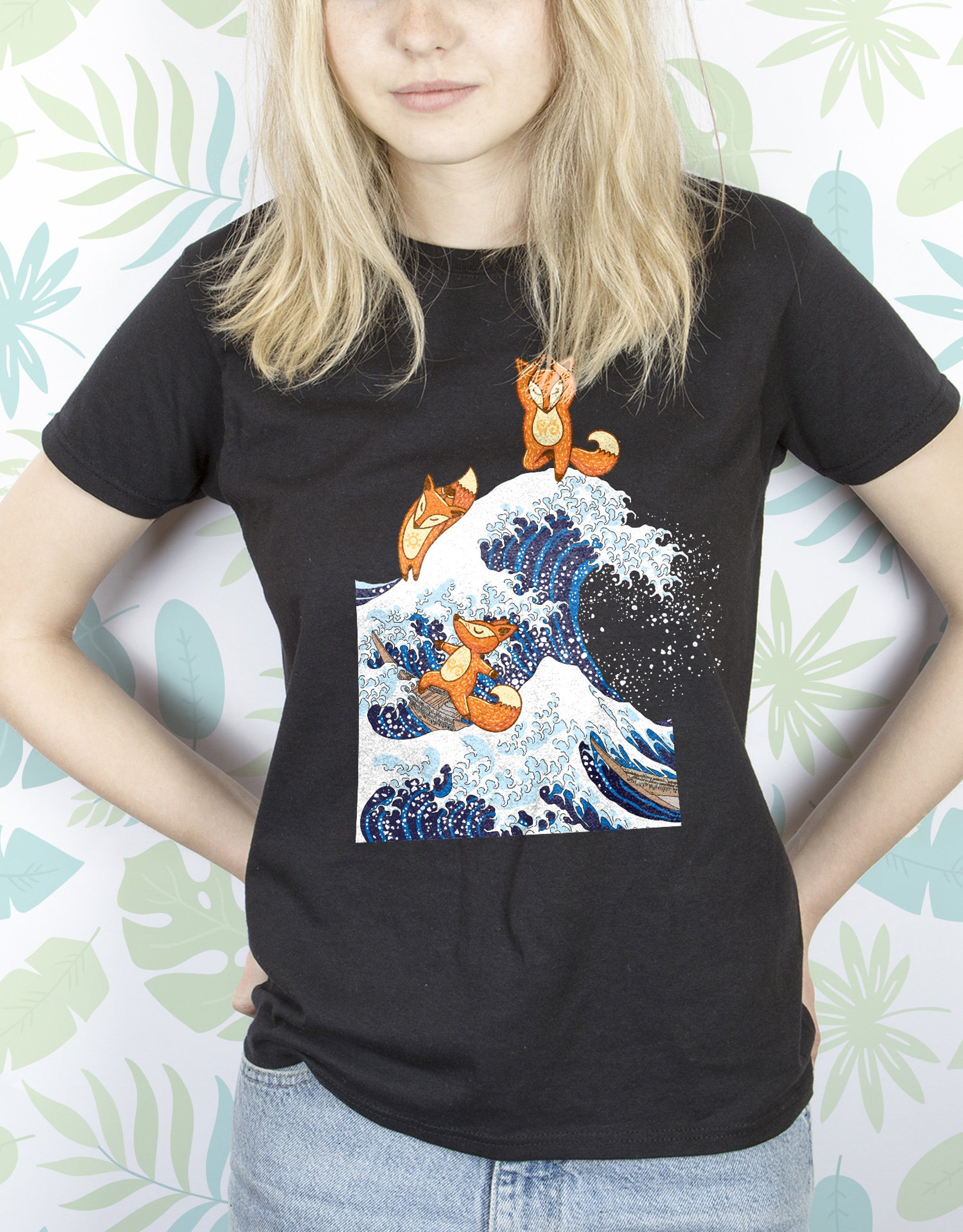 Discover Great Wave T-shirt