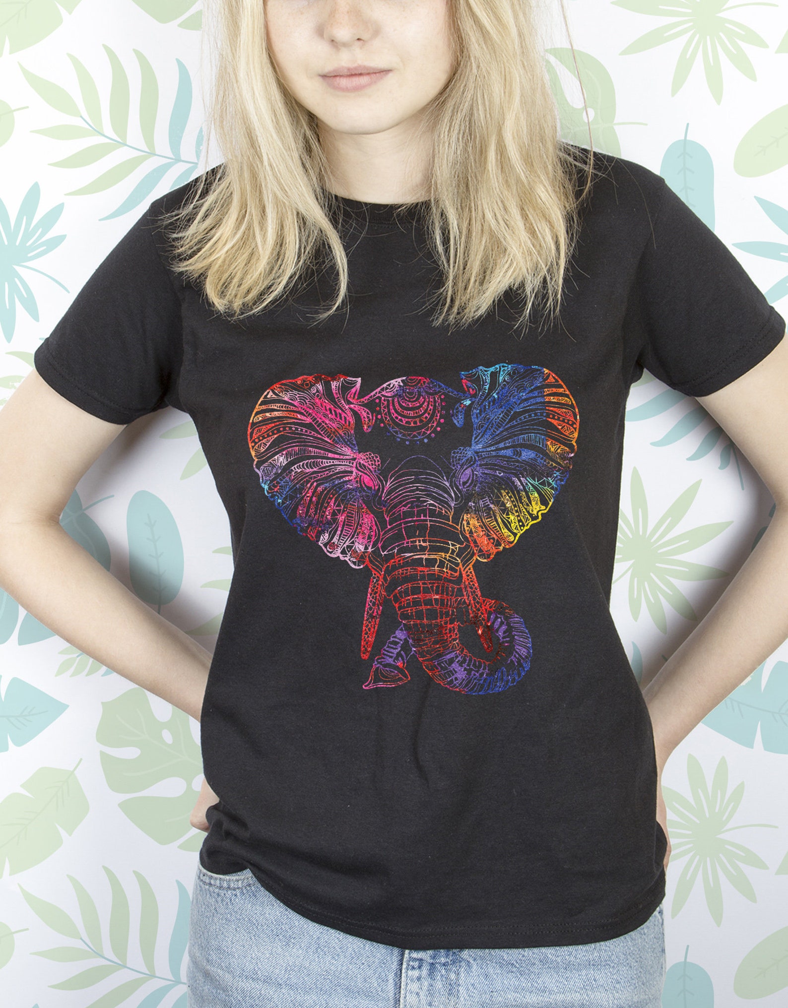 boho elephant shirt