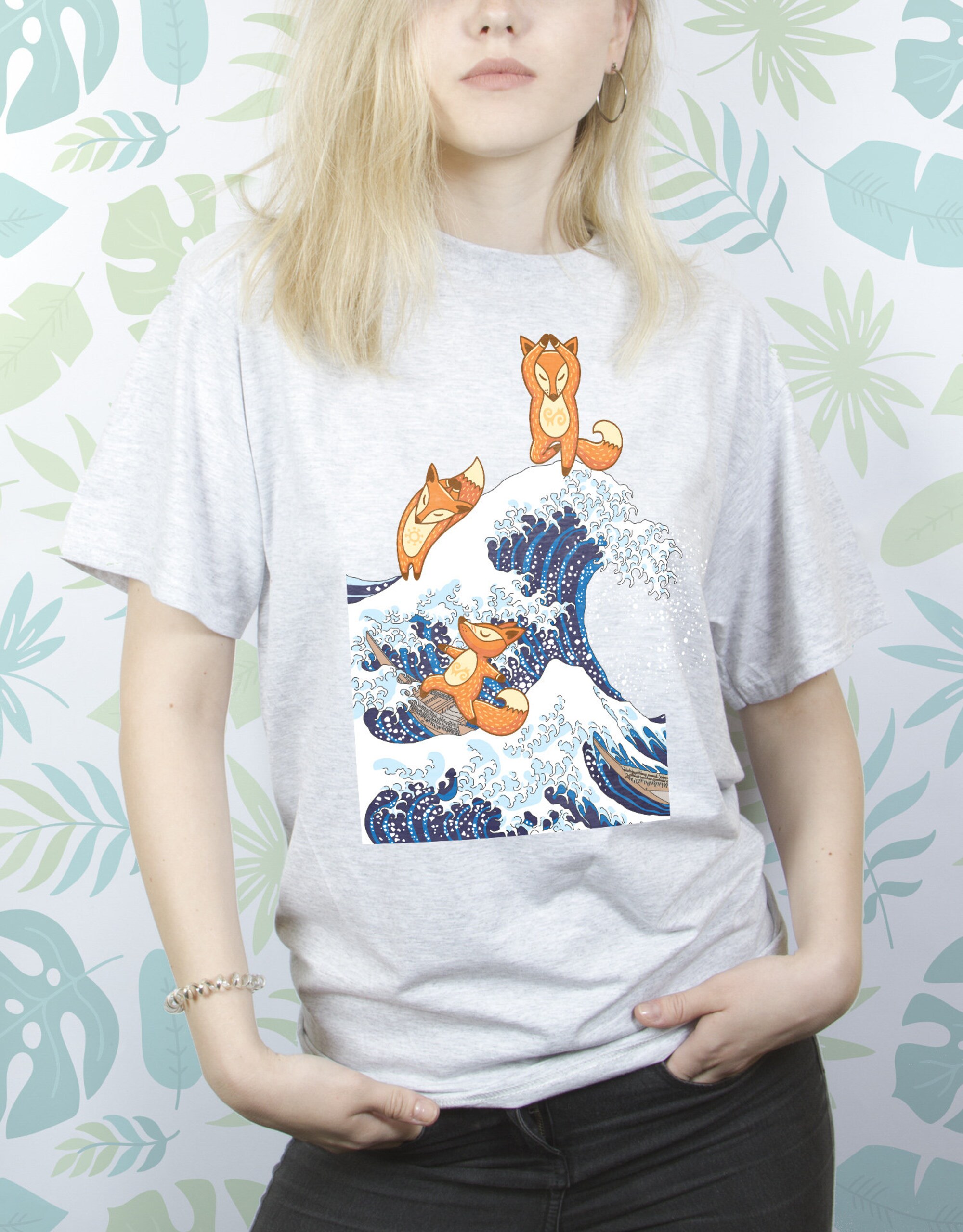 Discover Great Wave T-shirt