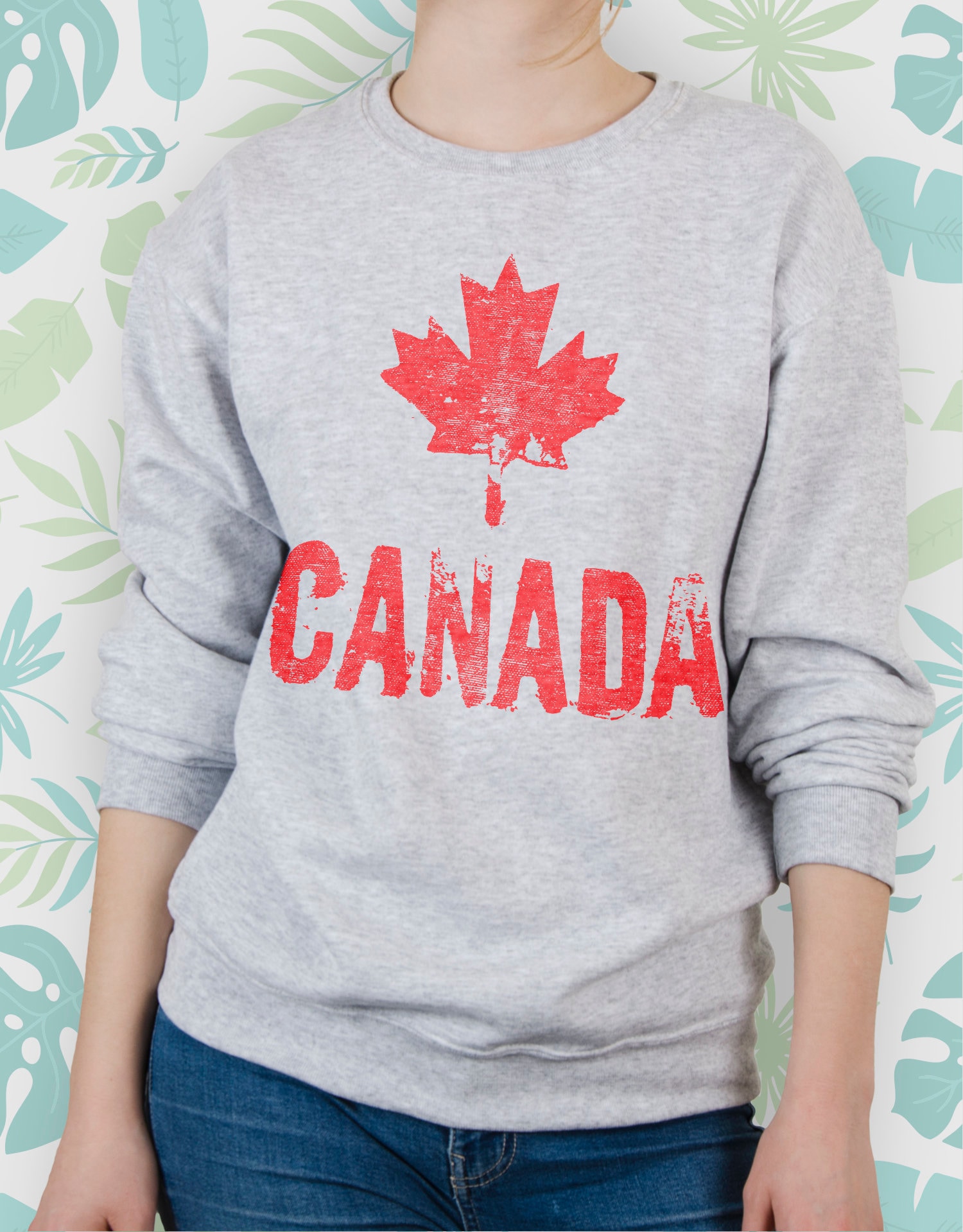 Canada sweatshirt for Men Women Girl sweater Cute Vintage Etsy