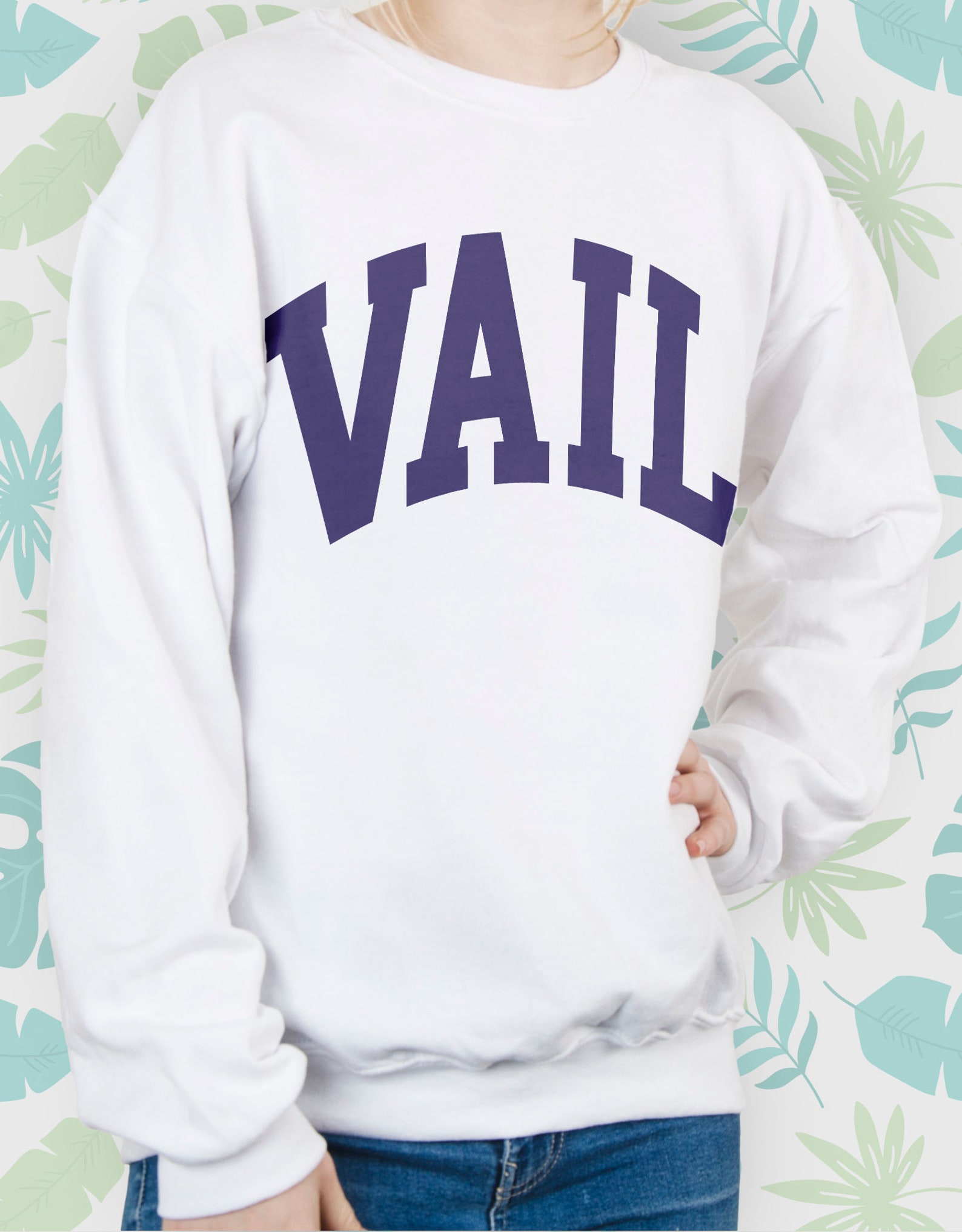 Vail Sweatshirt for Women Men Girl Sweater USA City Graphic - Etsy