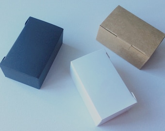 White Kraft Black Paper Boxes Wedding Party Favor Boxes Birthday Baby Shower Baptism Christening Gift Boxes Hand Made product Packing Boxes