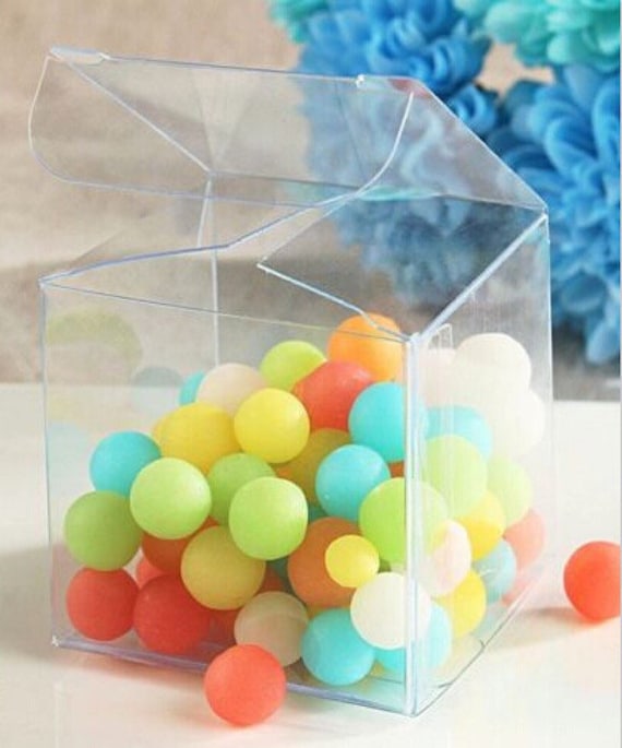 Transparent plastic packaging boxes sale