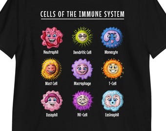 Biology Immune System Cells Science T-Shirt: Funny Science Tee