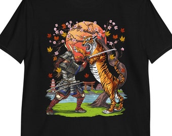Japanese Samurai Warrior Shirt, Mens Samurai T-Shirt, Ninja Tee, Japanese Samurai Shirt, Samurai Clothing, Samurai Clothes, Samurai Apparel
