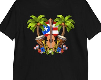 Puerto Rico Shirt, Boricua Shirts, Coqui Frog T-Shirt, Taino Tee, Puerto Rican Flag Shirt, Puerto Rico Flowers Clothing, Taino Clothes