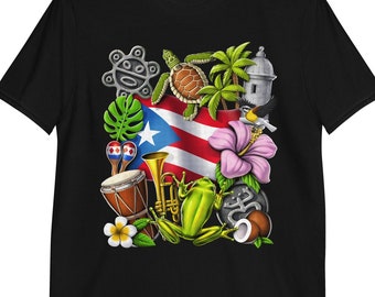 Puerto Rico T-Shirt, Boricua Puerto Rican Tee