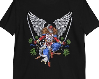Japanese Demon Shirt, Japanese God Tengu T-Shirt, Samurai Clothing, Japanese Folklore Tee, Japanese Samurai Clothes, Japanese Demon Outfit