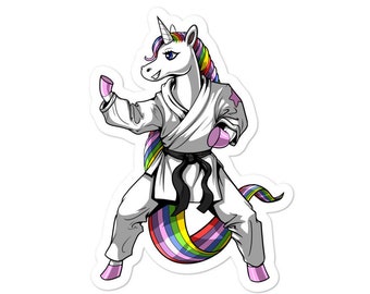 Download Unicorn Karate Etsy