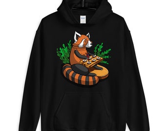 Red Panda Hoodie Etsy - roblox red panda hood