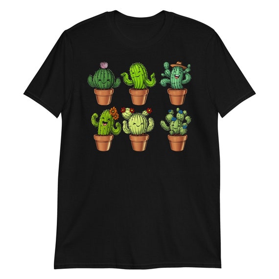 Funny Cactus T-shirt, Succulent Plant T-shirt, Gardening Houseplants Tee,  Gardener Shirt, Botanical Clothing, Botany Clothes, Cactus Apparel - Etsy