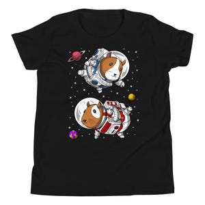 Space Guinea Pig T-Shirt: Astronaut Guinea Pig Tee