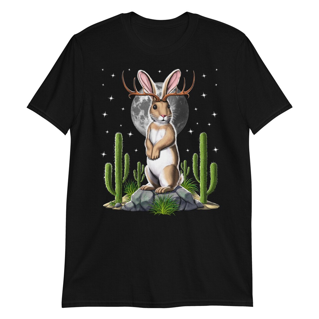 Cryptid Rabbit T-shirt, Cryptids Tee, Bunny Shirt, Rabbit Antelope ...
