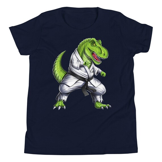 Taekwondo And Martial Arts T-Rex I For Karate Girls And Boys T-Shirt Taekwondo And Martial Arts T-Rex I For Karate Girls And Boys T-Shirt