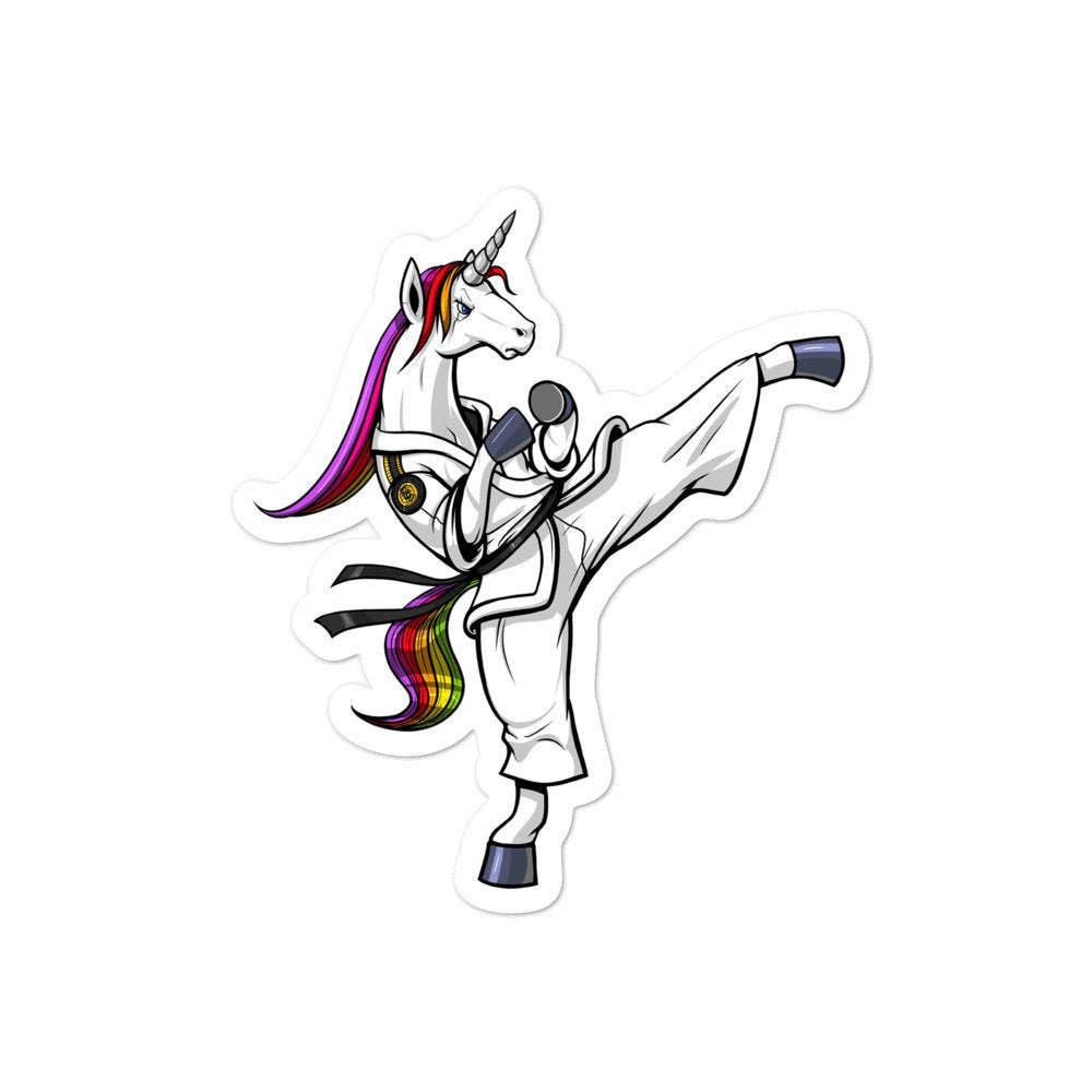 Volpe Ninja Karate Kickboxing Jiu-Jitsu Arti Marziali Maglietta