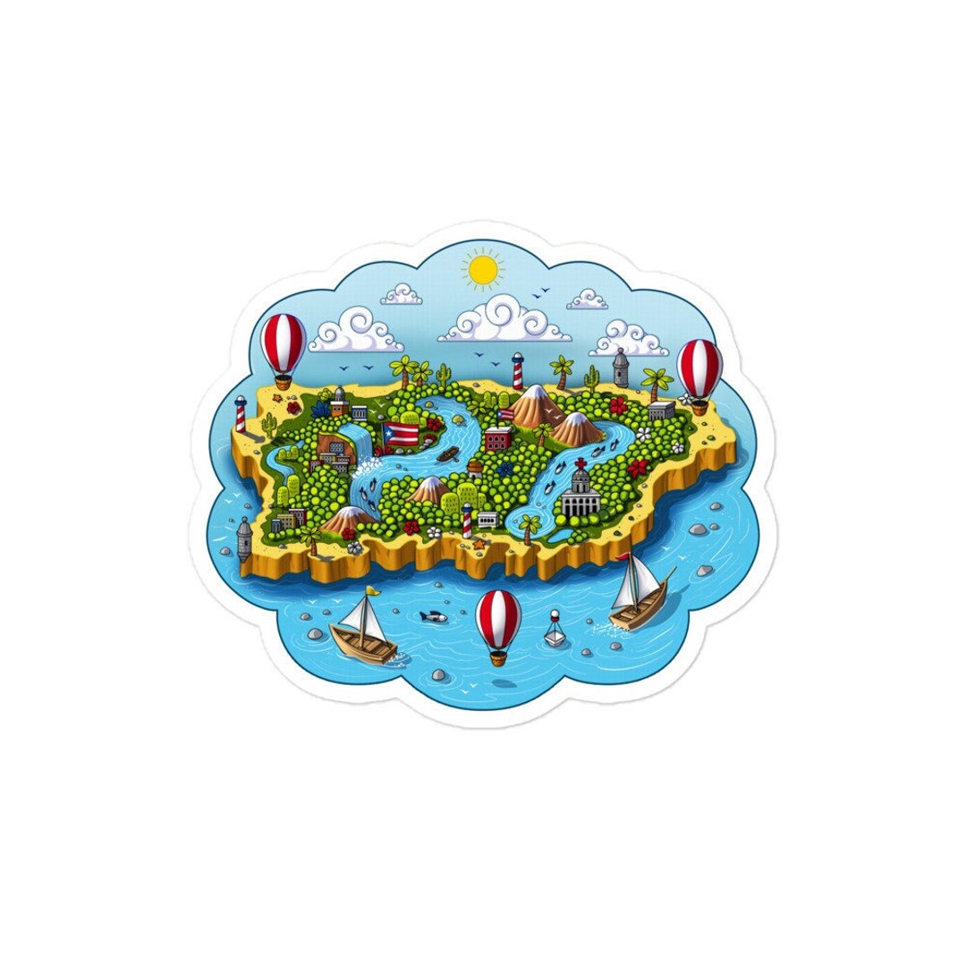 Puerto Rican Sticker, Boricua Sticker, Puerto Rican Sticker, Puerto ...