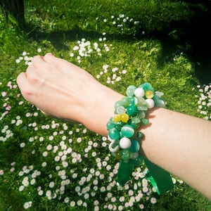 Groene Agaat armband, Prachtige Bruiloft accessoire, Prom armband, Festiviteit armband, Speciale gelegenheid armband