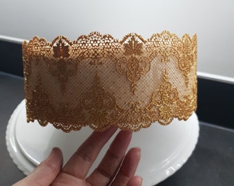 Edible Cake Lace Royal Regal decorative strip