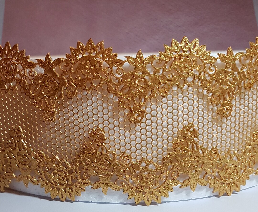 Edible Cake Lace Fantasy Ribbon Strip - Etsy