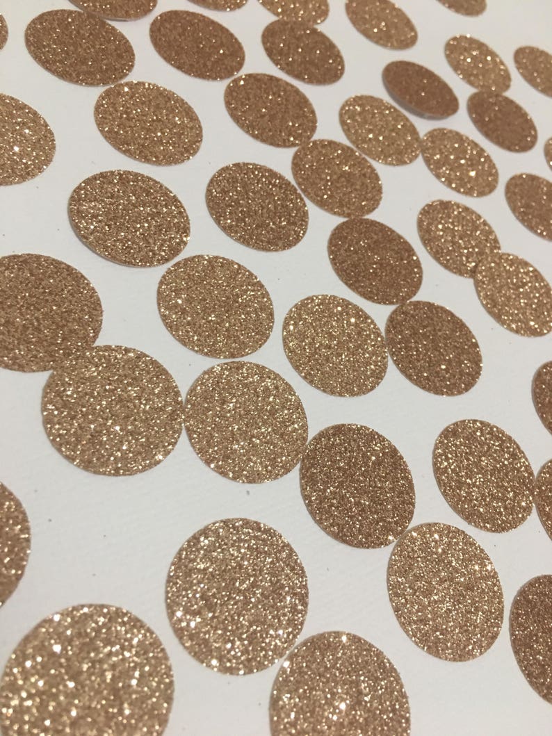 Rose Gold Party Decorations, Rose Gold Confetti, Engagement Decorations
