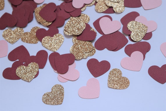 Blush Heart Confetti