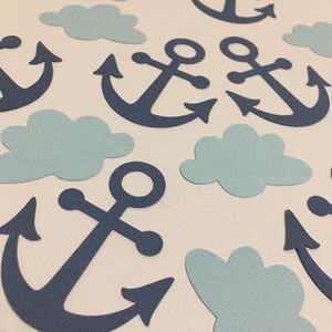 Nautische Thema Anker und Wolke Tischdekoration