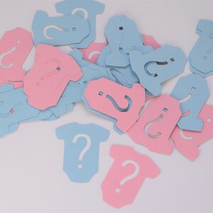 Pink and Blue Gender Reveal Confetti, Gender Reveal Party Decorations, Baby Shower Decorations, Gender Reveal Baby Shower, Pink and Blue