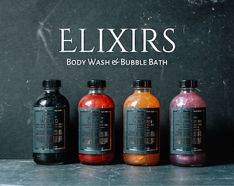 Elixirs | Bubble Bath + Body Wash | 8oz